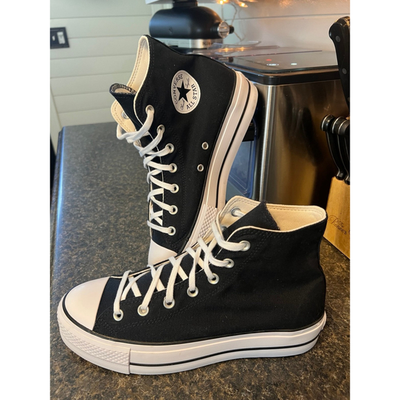New Converse Chuck Taylor All Star High-Top Platform Sneaker - Women's - Picture 11 of 12